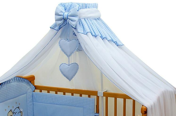 Betthimmel Netze für Babybett Breite 300cm Babyzimmer Bettausstattung 3 Farben - Bettwäsche, Kissen & Decken - Bild 2
