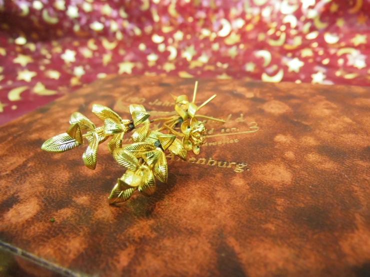 Bild 9: Antikes Braut Diadem SEYBOLD Hofjuwelier gegr.1837 / Brautschmuck vergoldet