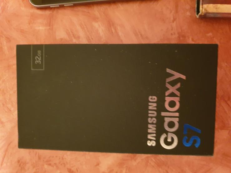 Samsung Galaxy S 7 Black Onyx mit 32GB Simlockfrei, inkl. Zubehör zu verkaufen
