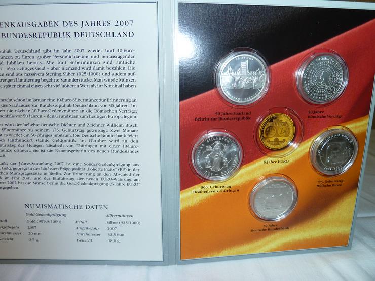 Bild 10: 10-Euro-Gedenkmünzen