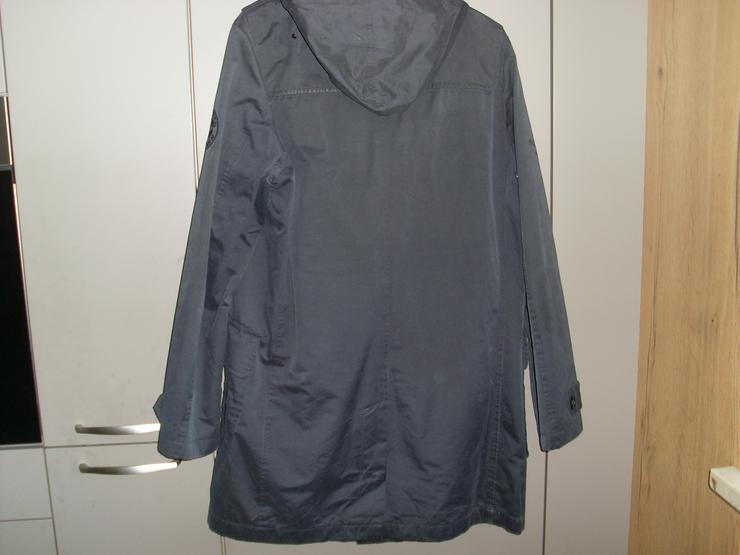 Bild 6: S. Oliver Herren Mantel - Longjacke dunkelblau m Kapuze  Gr. 48 FC Bayern