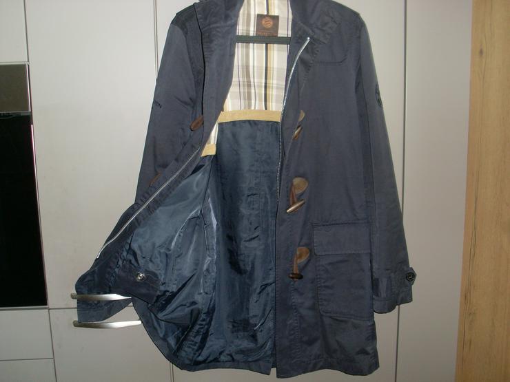 Bild 3: S. Oliver Herren Mantel - Longjacke dunkelblau m Kapuze  Gr. 48 FC Bayern