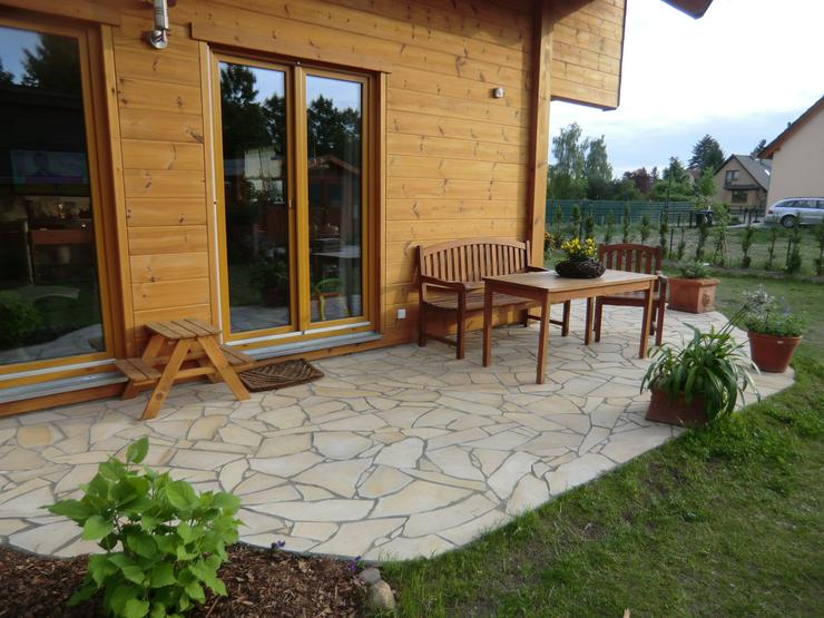 Bild 8: Natursteine Polygonalplatten Sonderpreis Neu Terrasse Einfahrt Fassade