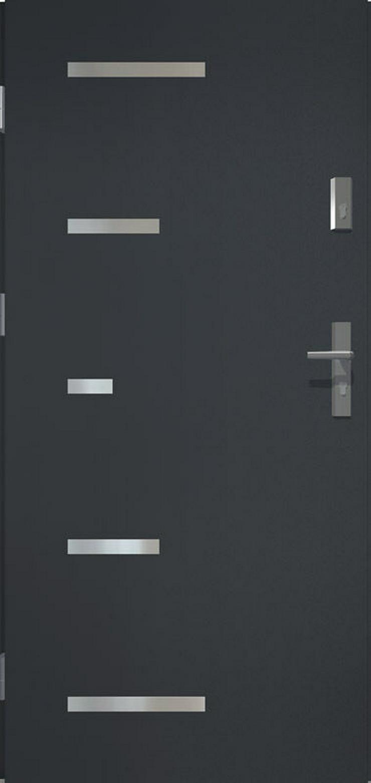 Bild 7:  Tür Prime55 Haustür Eingangstür Stahltür 80/90/100 3 Modelle Wohnungeingangstür