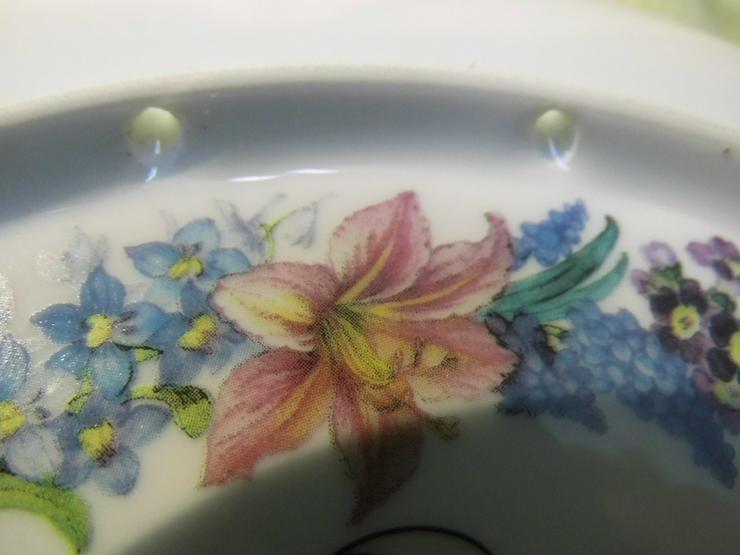 Bild 13: Sammelteller Hutschenreuther Blumen / Ursula Band / Bradex Nr. / Seriennr. 6319A