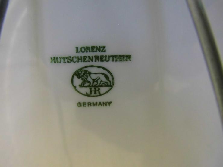 Bild 5: 2 Suppenteller Lorenz Hutschenreuther / Breiter blauer Rand, tiefer Teller