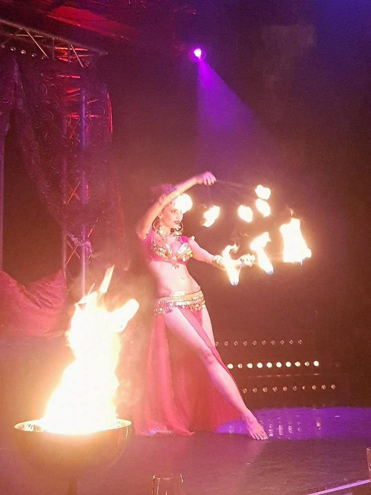 Bild 2: Professionelle Bauchtanz Show - Feuershow - Bauchtänzerin Berlin - Brandenburg
