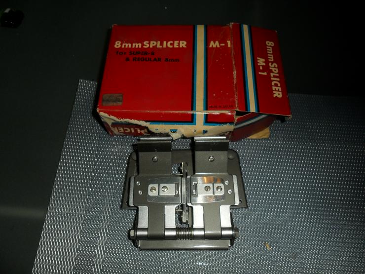 Bild 2: Alcron Klebepresse  Film Splicer Schneidegerät  
