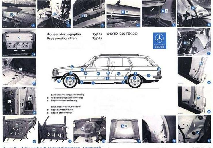 Mercedes W123 123 E-Klasse - Profi Werkstatt Reparatur CD - Coupé Limousine Kombi - ALLE Modelle € 33,- - Bremsen, Radantrieb & Zubehör - Bild 3