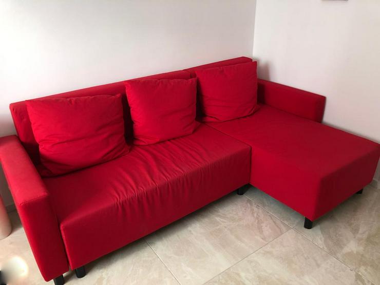 Traumhafte Rote Ecksofa mit Schlaffunktion - Sofas & Sitzmöbel - Bild 1