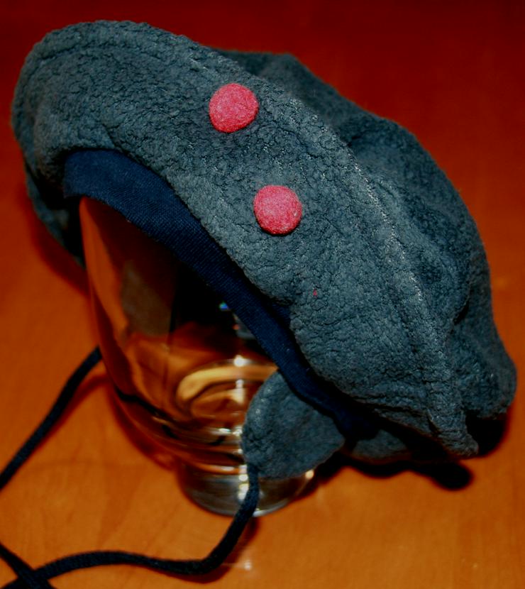 Grau-blaue Fleece-Mütze - Size ca. 44 cm - Baby-Mütze - TOP !!! - Kopfbedeckungen - Bild 1