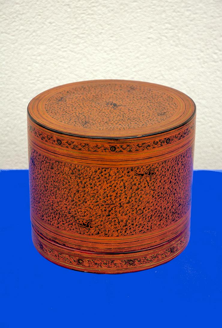 Bild 1: Indischer Reisbehälter, antik