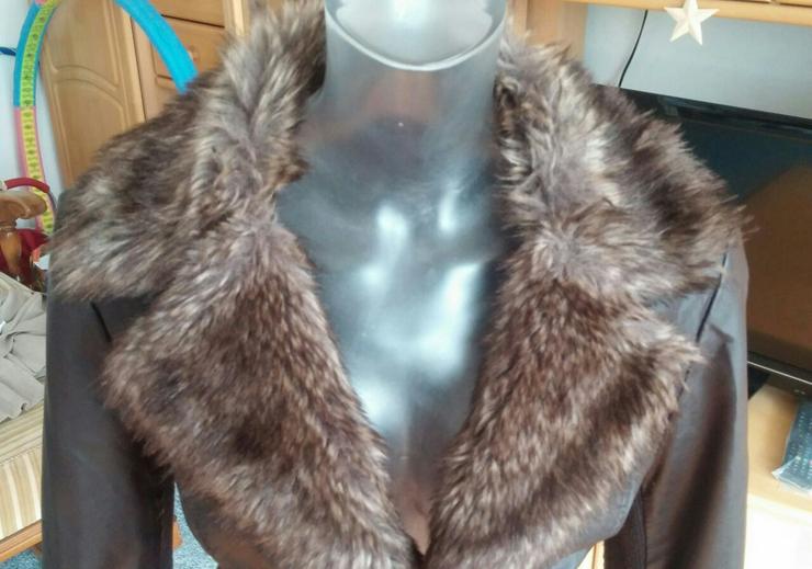 Bild 5: Damen Jacke Leder Imitat Fell Gr.38 Tally Weijl