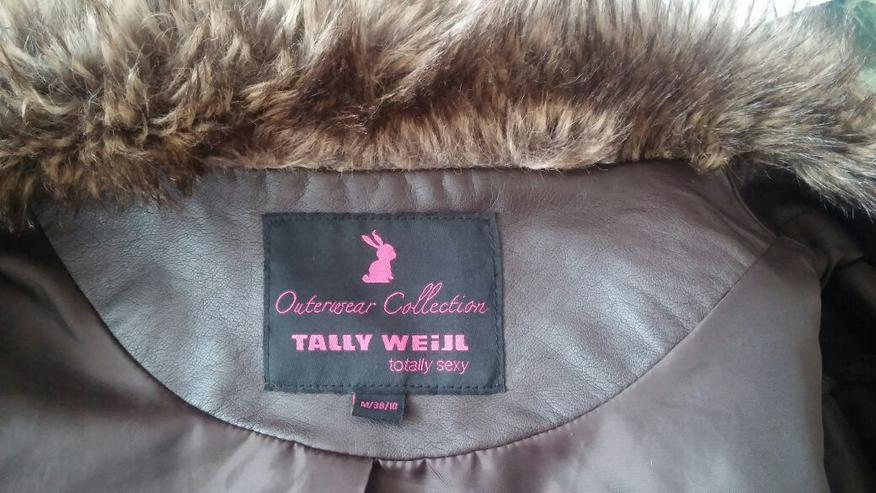 Bild 2: Damen Jacke Leder Imitat Fell Gr.38 Tally Weijl