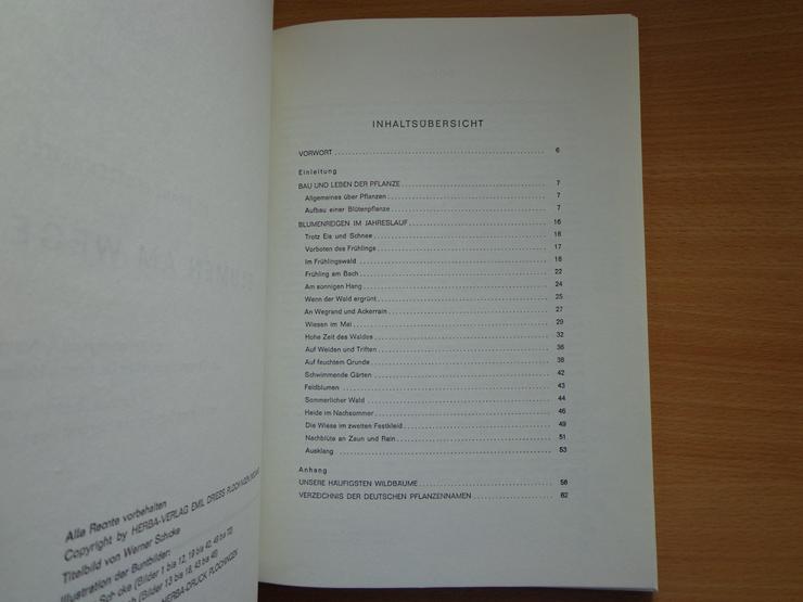 Sammelbilder mit Album: "Blumen am Wege", HERBA-Verlag, Neuzustand - Aufkleber, Schilder & Sammelbilder - Bild 5