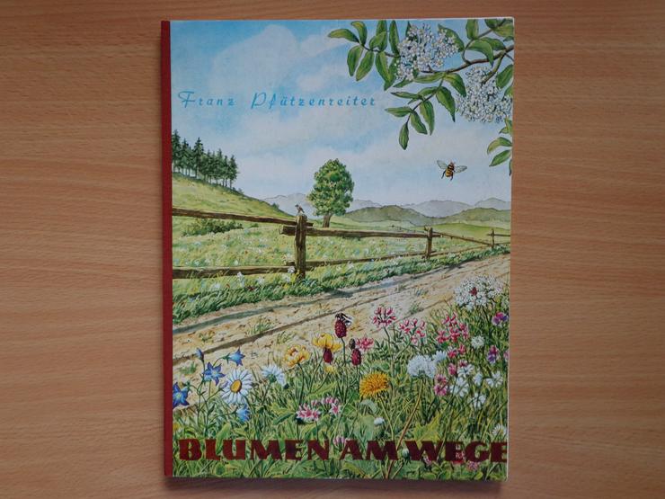 Sammelbilder mit Album: "Blumen am Wege", HERBA-Verlag, Neuzustand