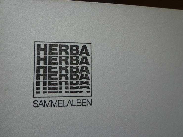 Bild 4: Sammelbilder mit Album: "Blumen am Wege", HERBA-Verlag, Neuzustand