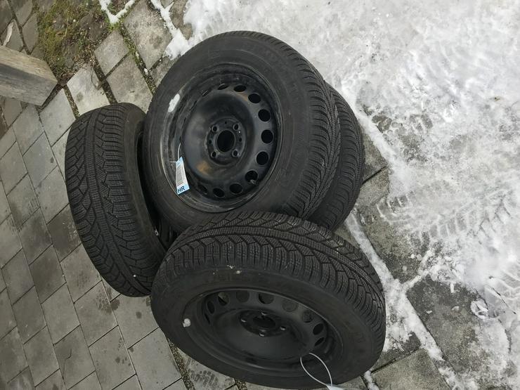 4 Winterräder auf Felge - Fiat 500 - Nutzfahrzeug Reifen & Felgen - Bild 2