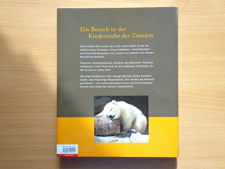 Bild 2: Großbildband "Tierkinder im Zoo", von Prof. Dr. Henning Wiesner, BLV-Verlag, NEU