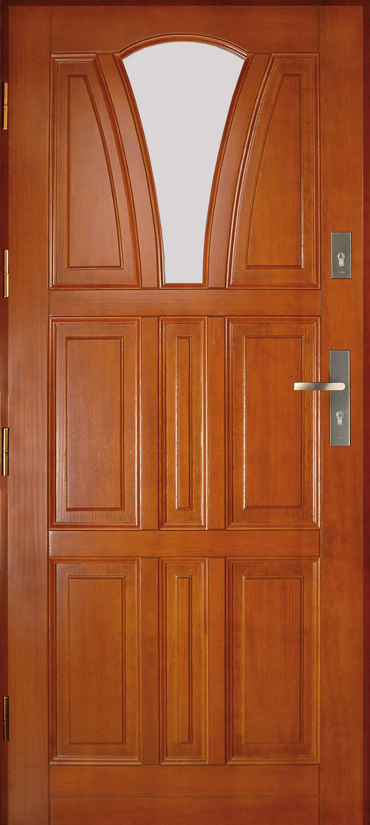 Bild 3: Holzaußentüren DZ3/DZ8 Haustür Eingangstür Holztür 60/70/80/90/100 Breite 60mm 