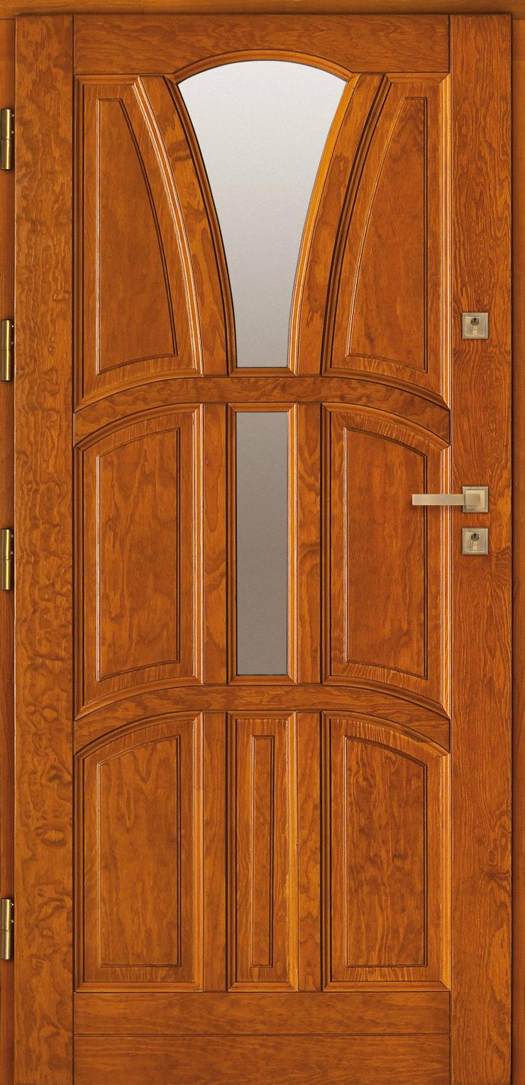 Bild 2: Holzaußentüren DZ3/DZ8 Haustür Eingangstür Holztür 60/70/80/90/100 Breite 60mm 