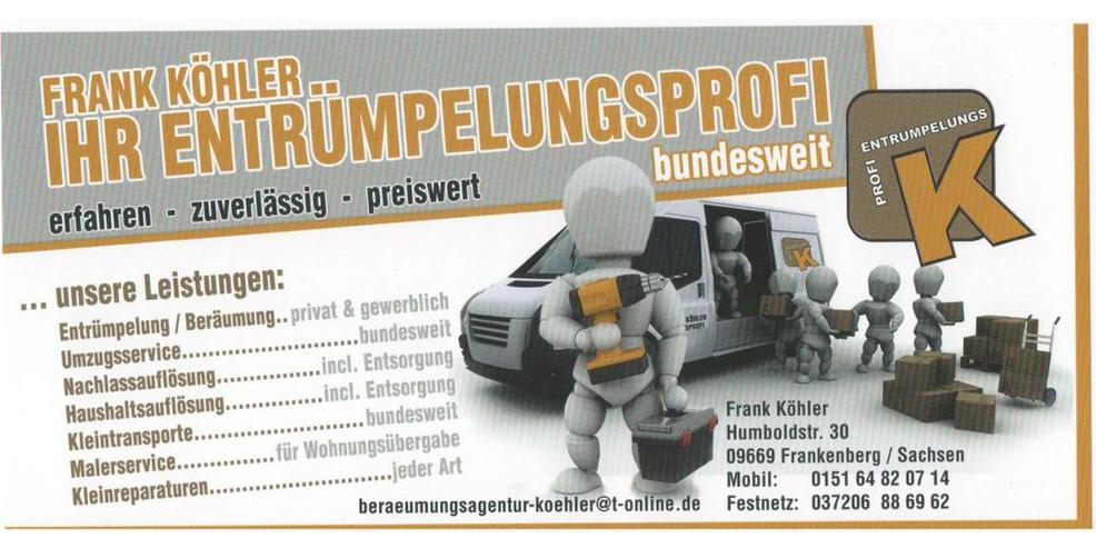 Beräumungen, Haushaltsauflösungen, Entrümpelungen, auch Messie - Haushaltshilfe & Reinigung - Bild 1
