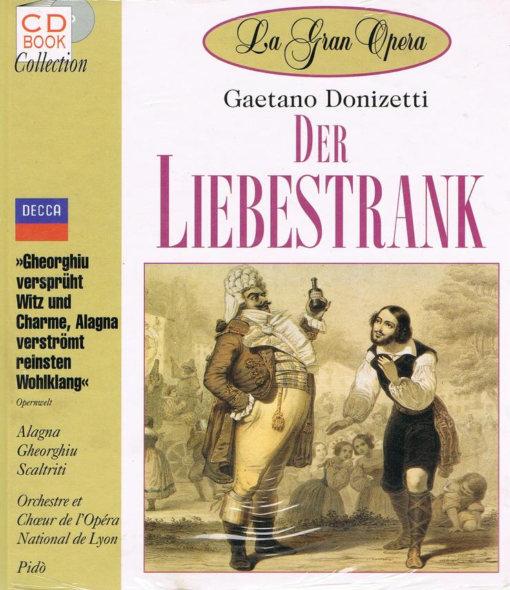 CD Book: Der Liebestrank - Gaetano Donizetti - - CD - Bild 1