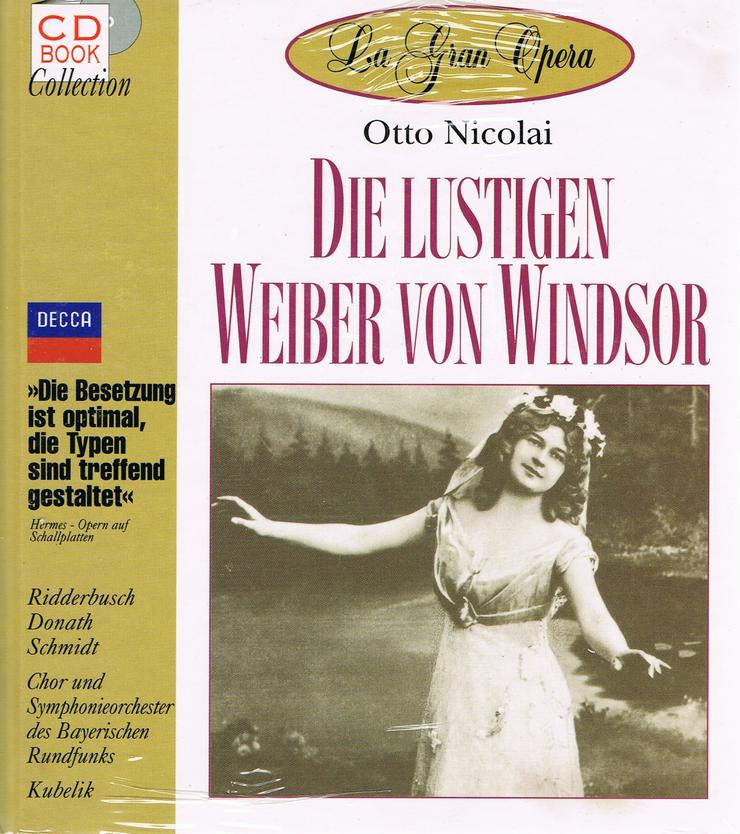 CD Book: Die lustigen Weiber von Windsor - Otto Nicolai - - CD - Bild 1
