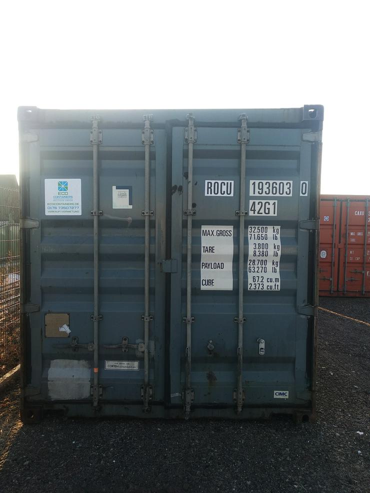 40 Fuß Lagercontainer Seecontainer Überseecontainer Materialcontainer gebraucht