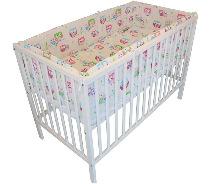 Bettnestchen Nestchen 360/420x30 Bettumrandung Babyzimmer Bettausstattung Baby  - Bettwäsche, Kissen & Decken - Bild 9