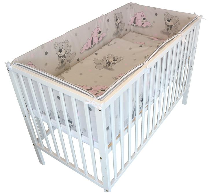 Bettnestchen Nestchen 360/420x30 Bettumrandung Babyzimmer Bettausstattung Baby  - Bettwäsche, Kissen & Decken - Bild 3