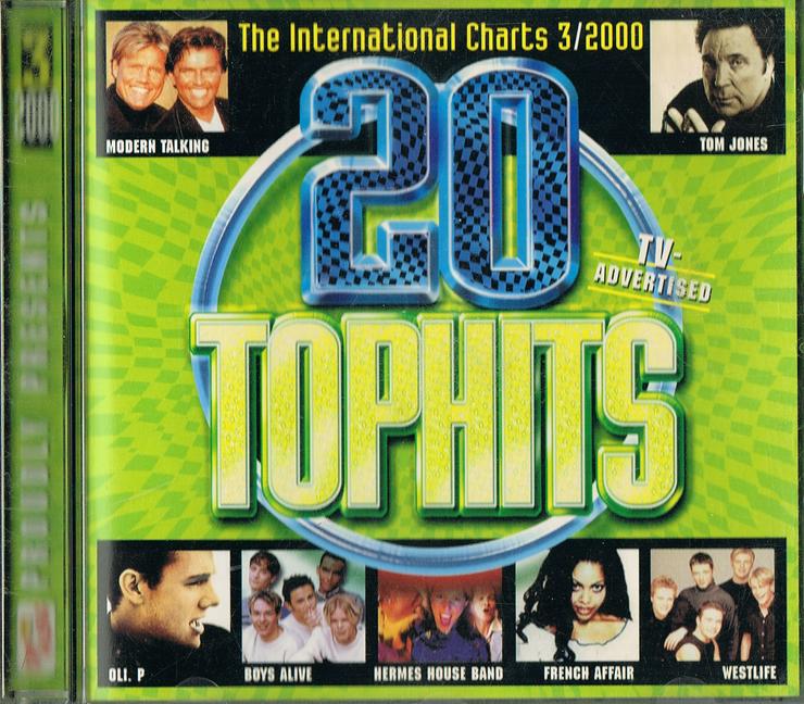 Bild 1: CD 20 Top Hits - International Charts 3/2000 -