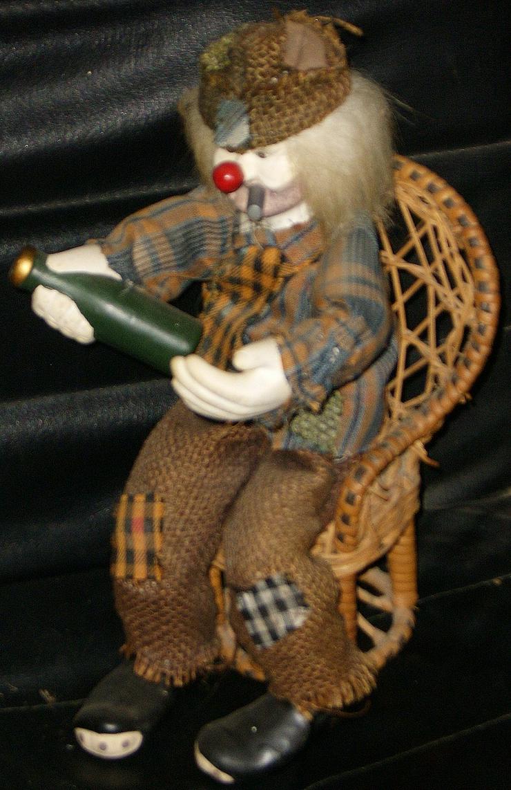 alter betrunkener clown rarität seltenheit einzigartig - Figuren - Bild 4
