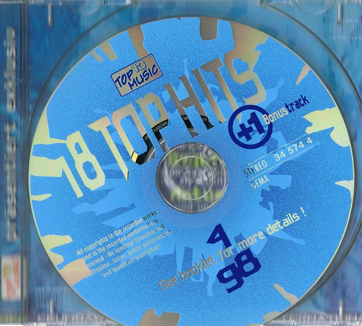 CD Top13 International 4/98 - CD - Bild 3