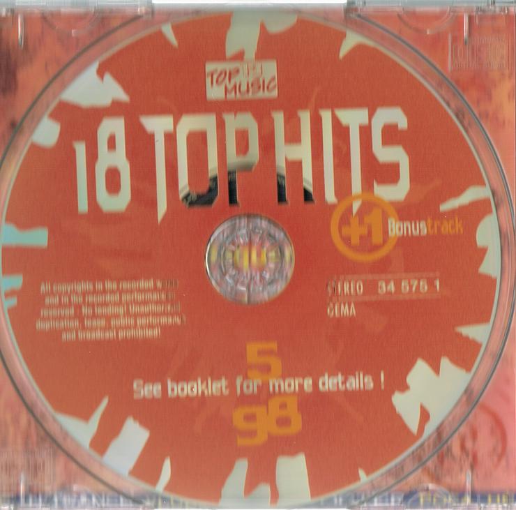 CD Top13 International 5/98 - CD - Bild 3