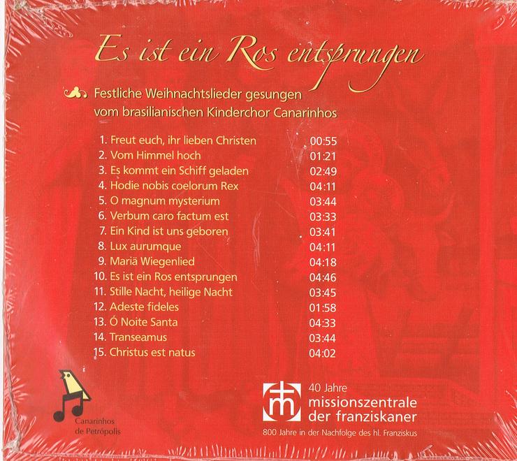 CD - Es ist ein Ros entsprungen - Festliche Weihnachtslieder -  - CD - Bild 2