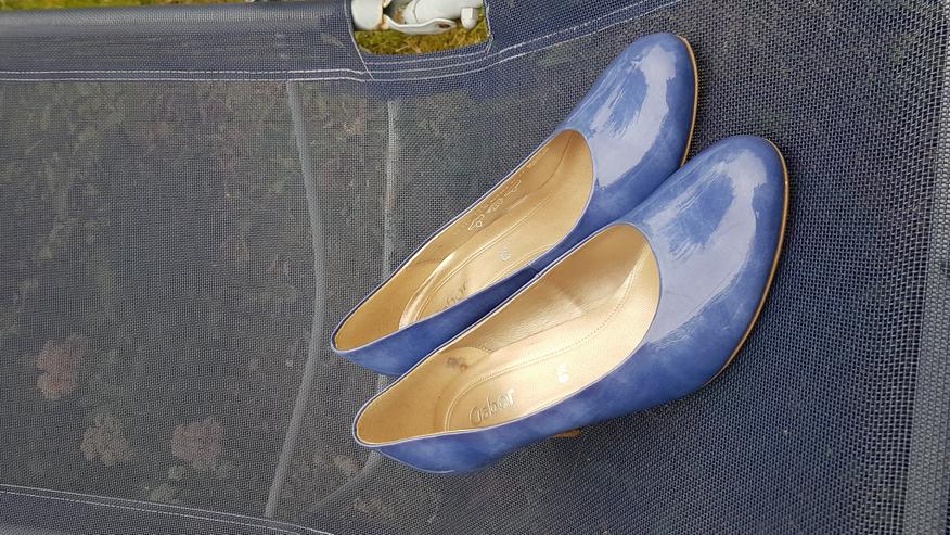 Neue ungetragene königsblaue High Heels - Größe 40 - Bild 3