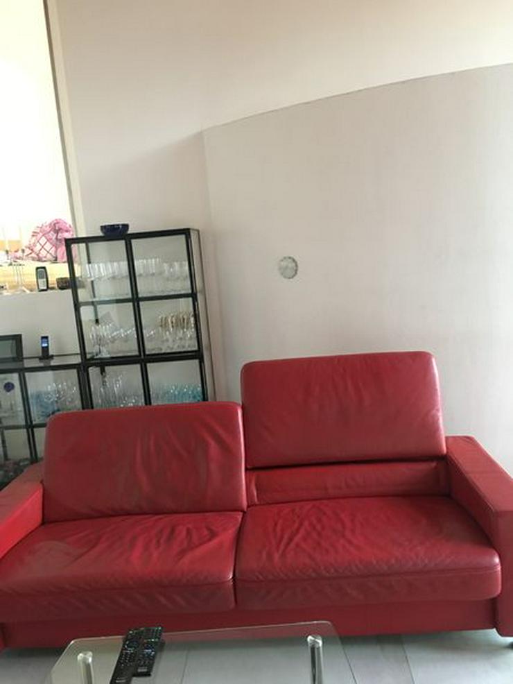 2 elegante, hochwertige Echtledersofas - Sofas & Sitzmöbel - Bild 5