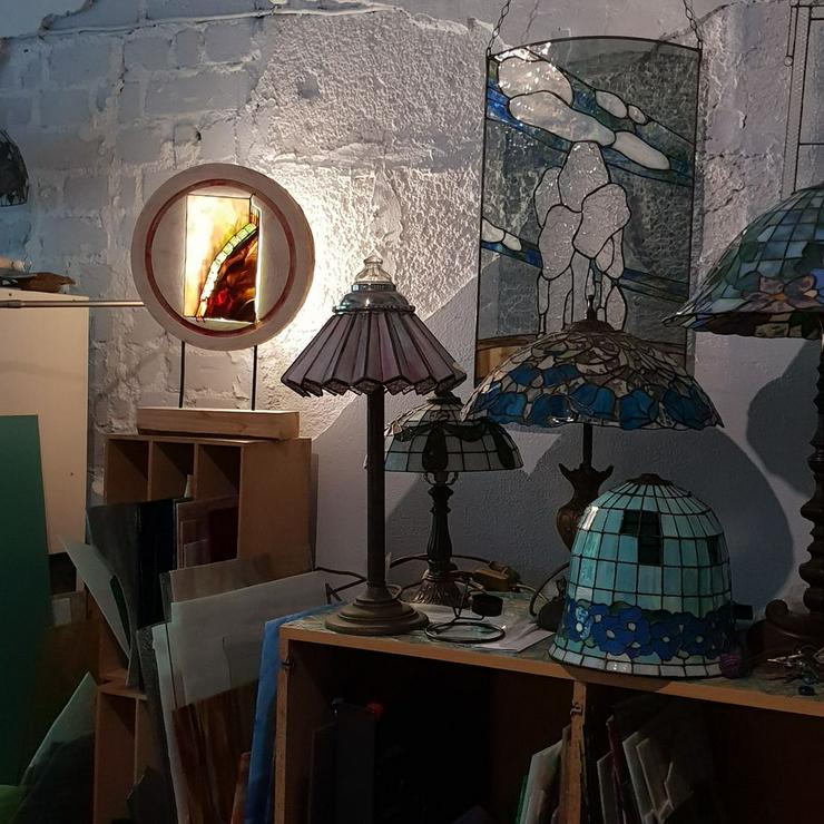Bild 14: die GLASKUNST WERKSTATT seit 1984 repariert Tiffany Lampen Nrw & die GLASKUNST WERKSTATT seit 1984 & Tiffany Klinik Mülheim & Deko Bleiverglasung Galerie