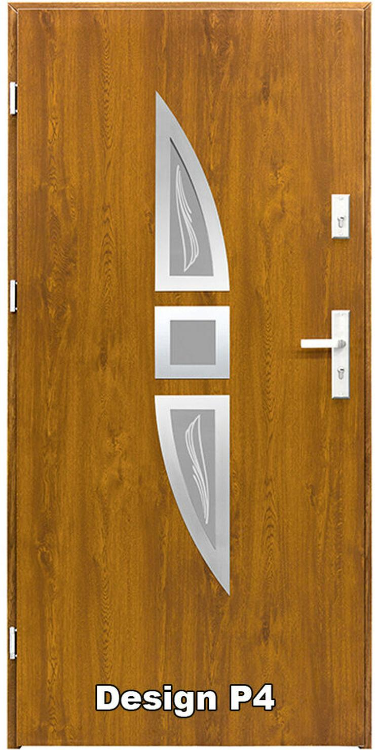 Bild 5: Haustür P1/P2/P3/P4 Eingangstür Stahltür Tür 80 90 100 Breite 5 Farben weiß