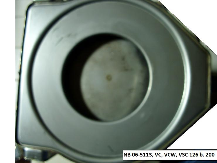 Bild 1: Vaillant Wärmetauscher HW 06-5113, VC 126 + 196 E-C./2-C; VCW 196 E-C /2-C; VSC Regeneriert