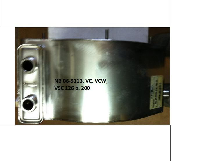 Vaillant Wärmetauscher HW 06-5113, VC 126 + 196 E-C./2-C; VCW 196 E-C /2-C; VSC Regeneriert - Gasheizung - Bild 6