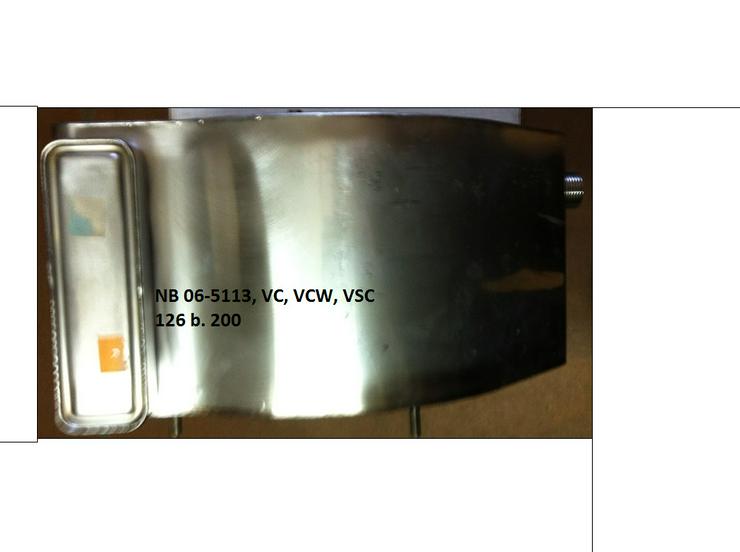 Bild 7: Vaillant Wärmetauscher HW 06-5113, VC 126 + 196 E-C./2-C; VCW 196 E-C /2-C; VSC Regeneriert