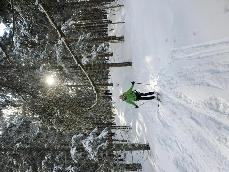 Bild 5: Mo. 06.01.2025  Skitour Fichtelgebirge Splittboard Schneeschuh