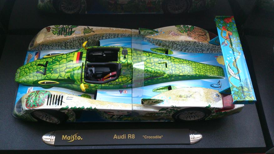 Audi R8 "Krokodile" 1:18 - Modellautos & Nutzfahrzeuge - Bild 1