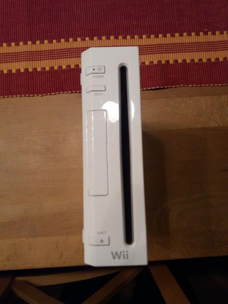 Bild 1: Wii Nintendo 512MB Weiß Konsole - DEFEKT - mit Netzteil und Kabel