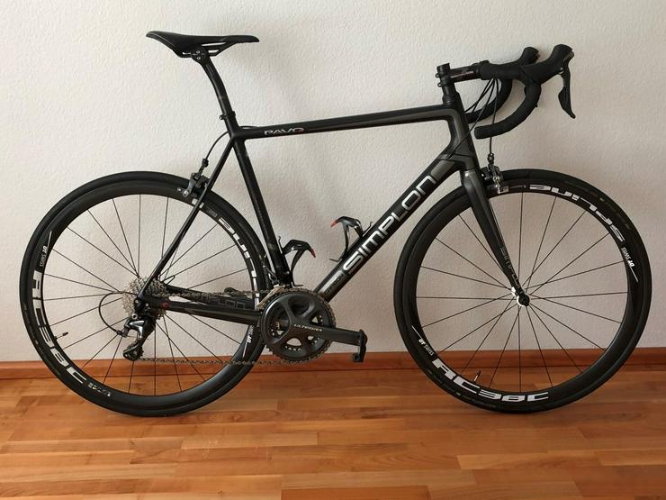 Rennrad Simplon Pavo 3, Ultegra Compact 11fach, Größe 58, carbon-matt. - Rennräder & Triathlonräder - Bild 1