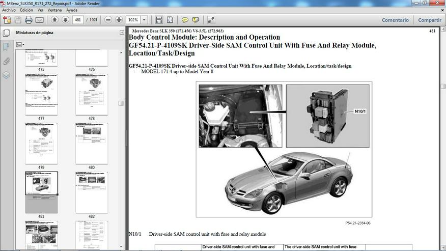 Bild 5: Mercedes WIS EPC ASRA Werkstatt Service Reparatur DVD - SLK SL Vito Viano Sprinter Atego Pagode