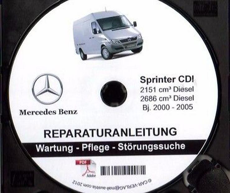 Bild 2: Mercedes Sprinter (901-905) Service PROFI-Werkstatt Reparatur CD 1998-2006 - Neueste Ausgabe!