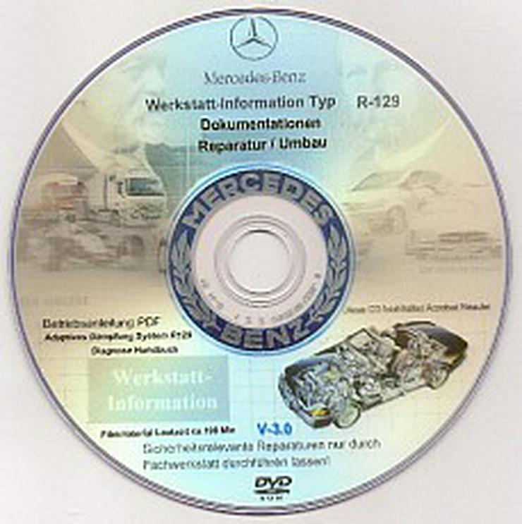 Bild 2: Mercedes SL 129 - R129 Reparatur DVD Service + Videos SL-Bildschirmschoner uvm. !